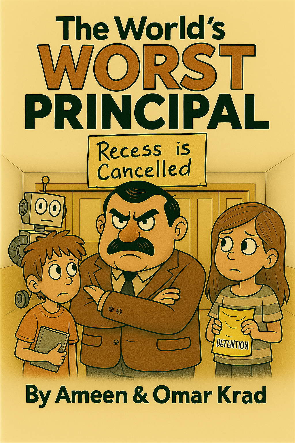 Cover of The World's Worst Principal, Book 1